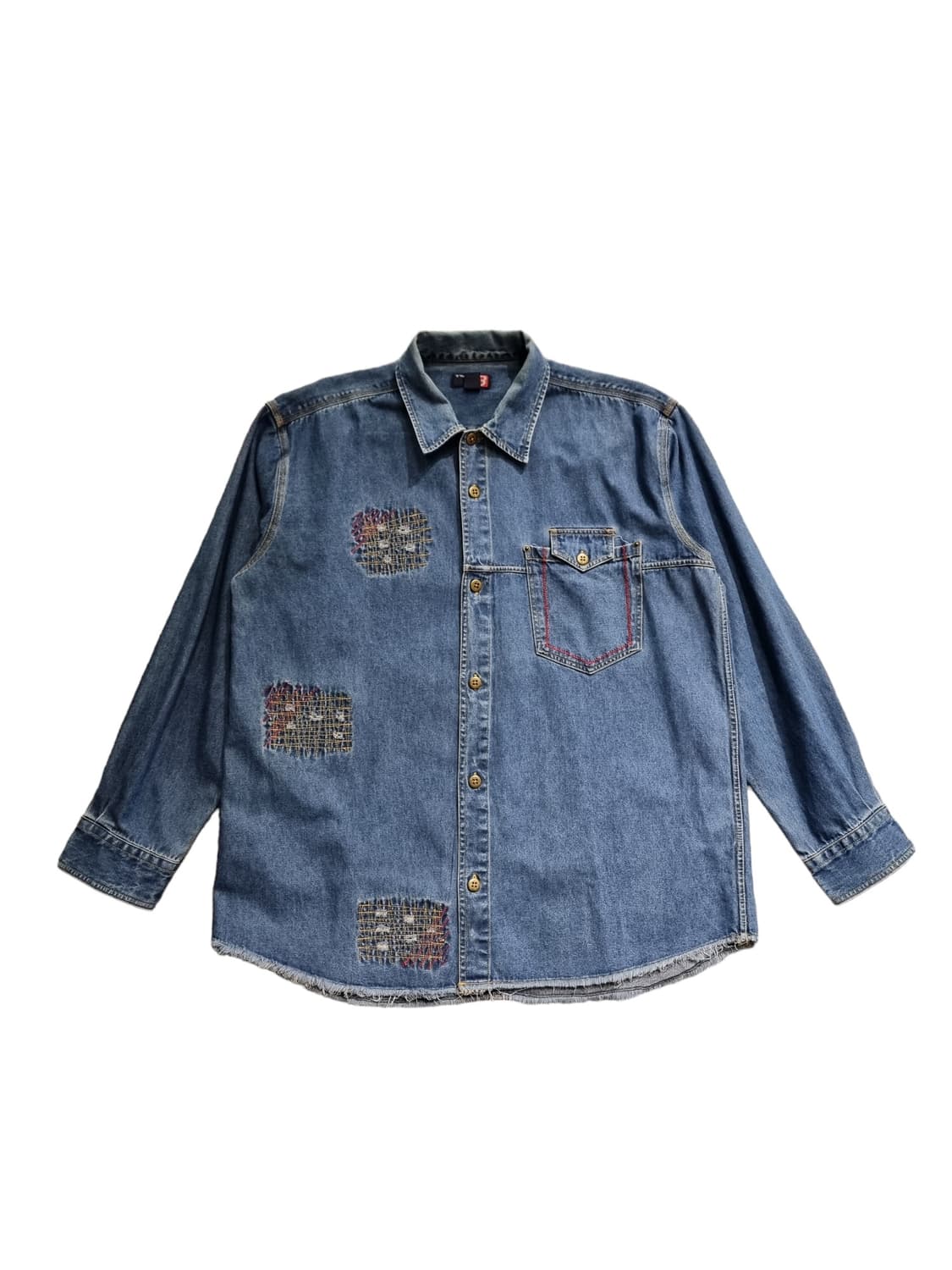 JPN vintage 데님셔츠  상품이미지1