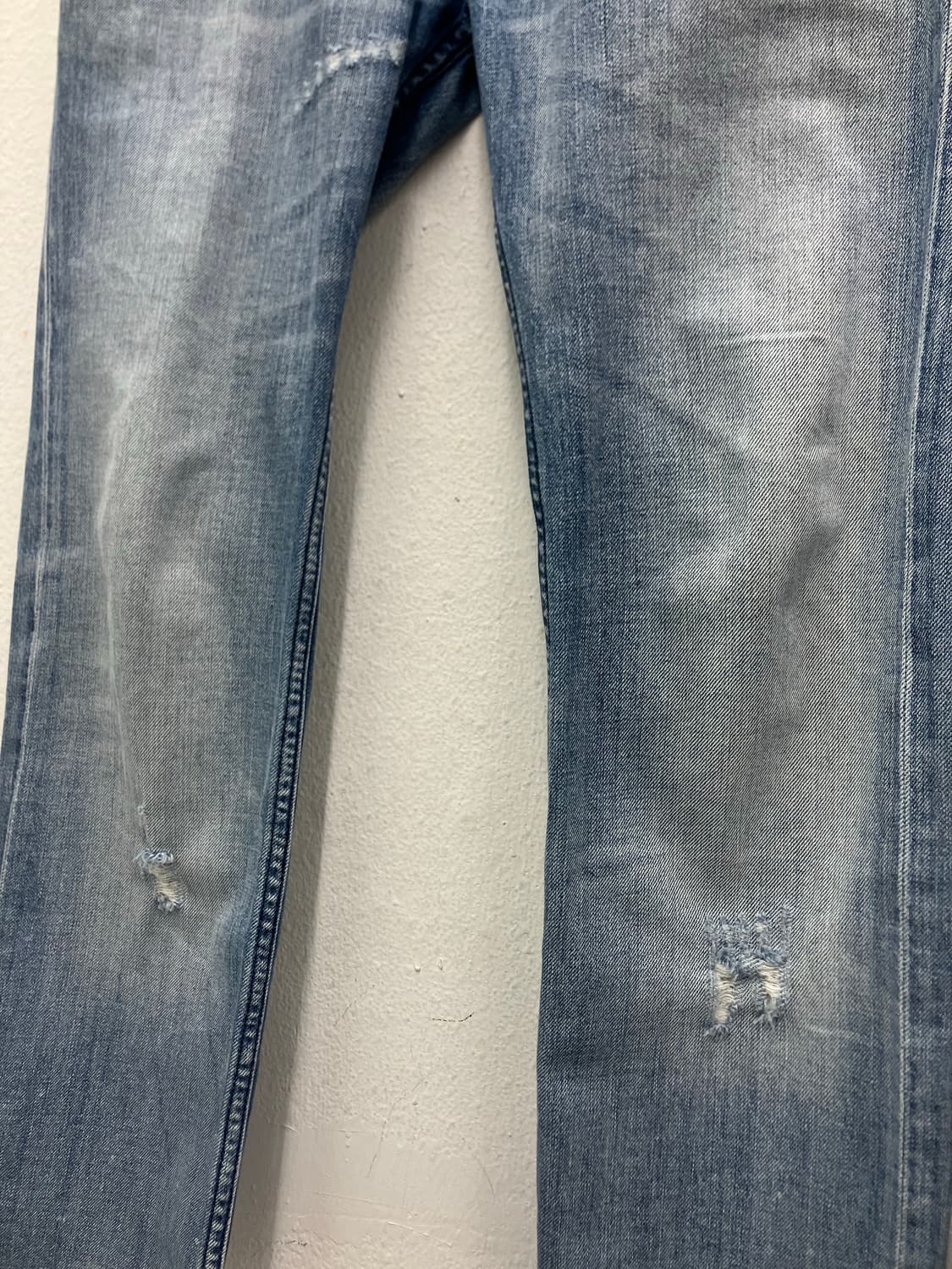 디젤 연청 데미지진 상품이미지3