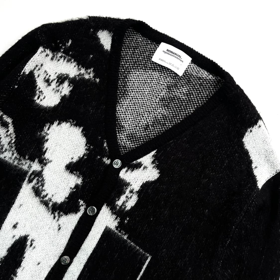 [L] 노매뉴얼 PPS Hairy 가디건 상품이미지2