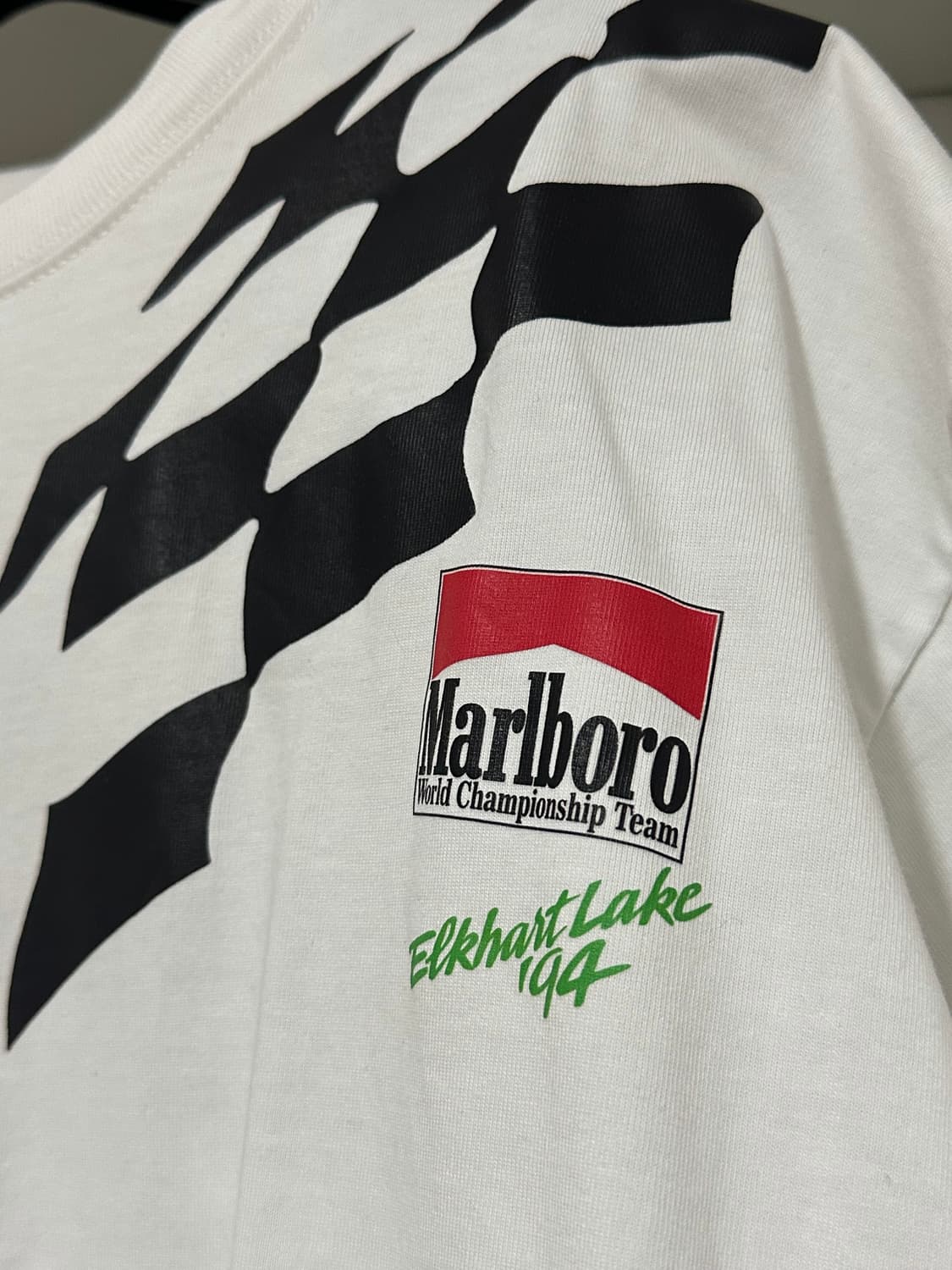 말보로 빈티지 레이싱 티셔츠 상품이미지3