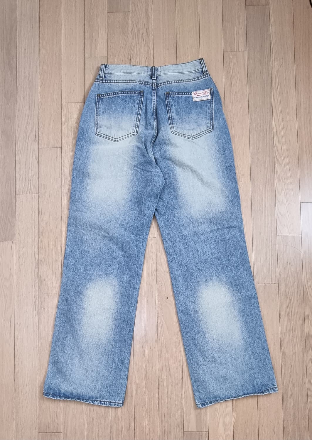 오버듀플레어 워싱 데님 1size _ 여성 상품이미지6