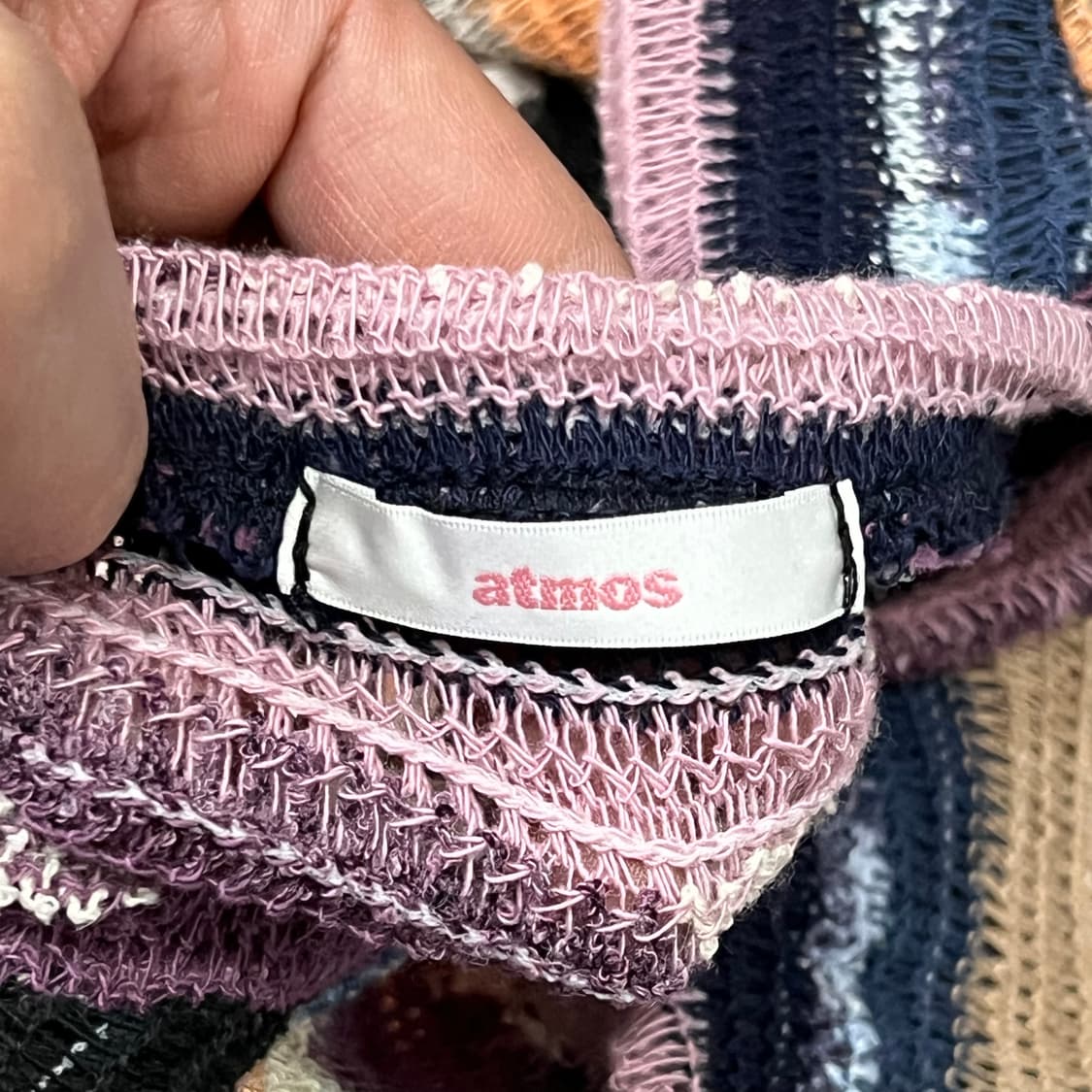  아트모스 스트라이프 니트 y16178 상품이미지6