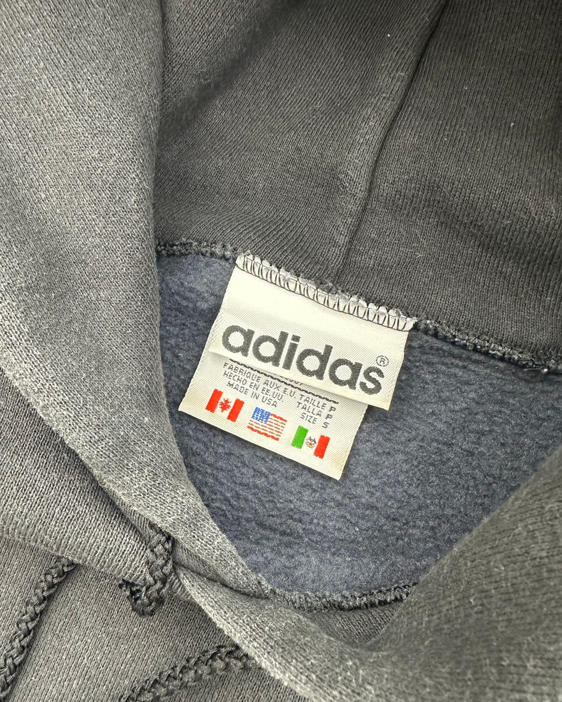 (M)90'S 아디다스 USA 후드-M1246 상품이미지7