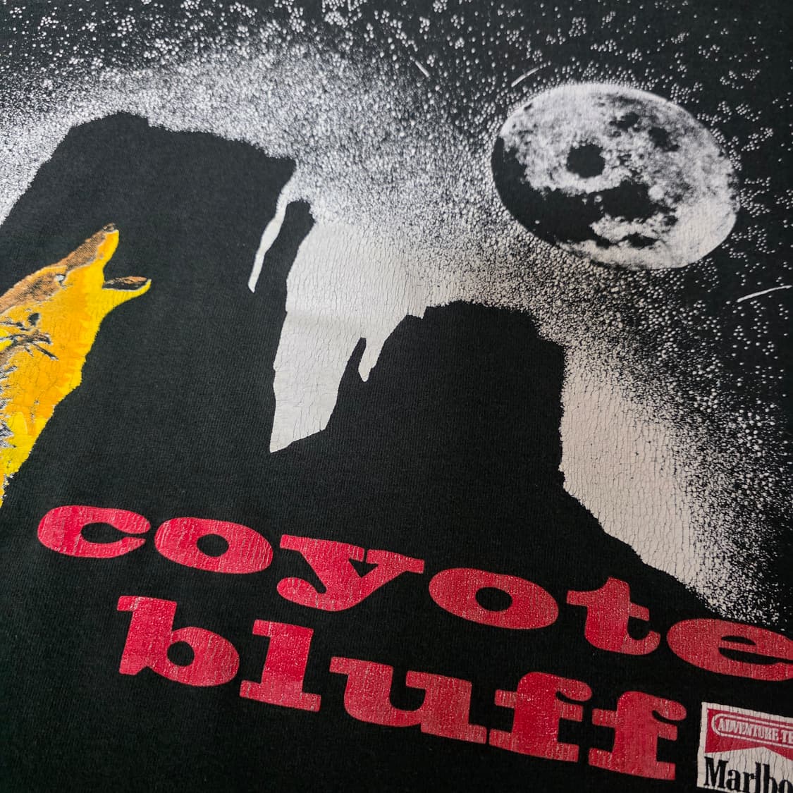 [XL] 90s 빈티지 말보로 프로모 티셔츠 코요테 VER 페이딩 상품이미지3