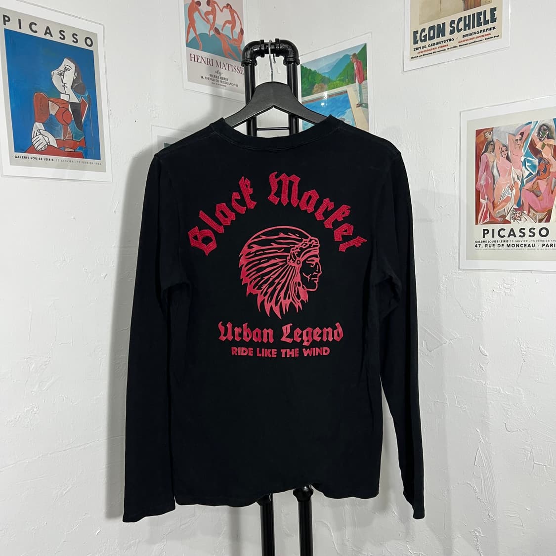 락프린팅 롱슬리브 상품이미지3