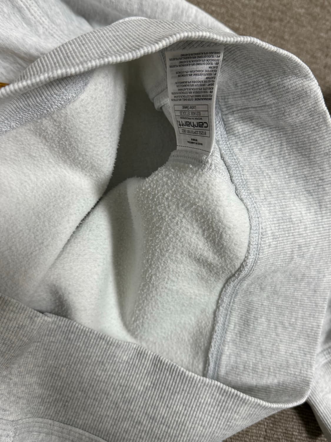 [칼하트] 기모 맨투맨 상품이미지4