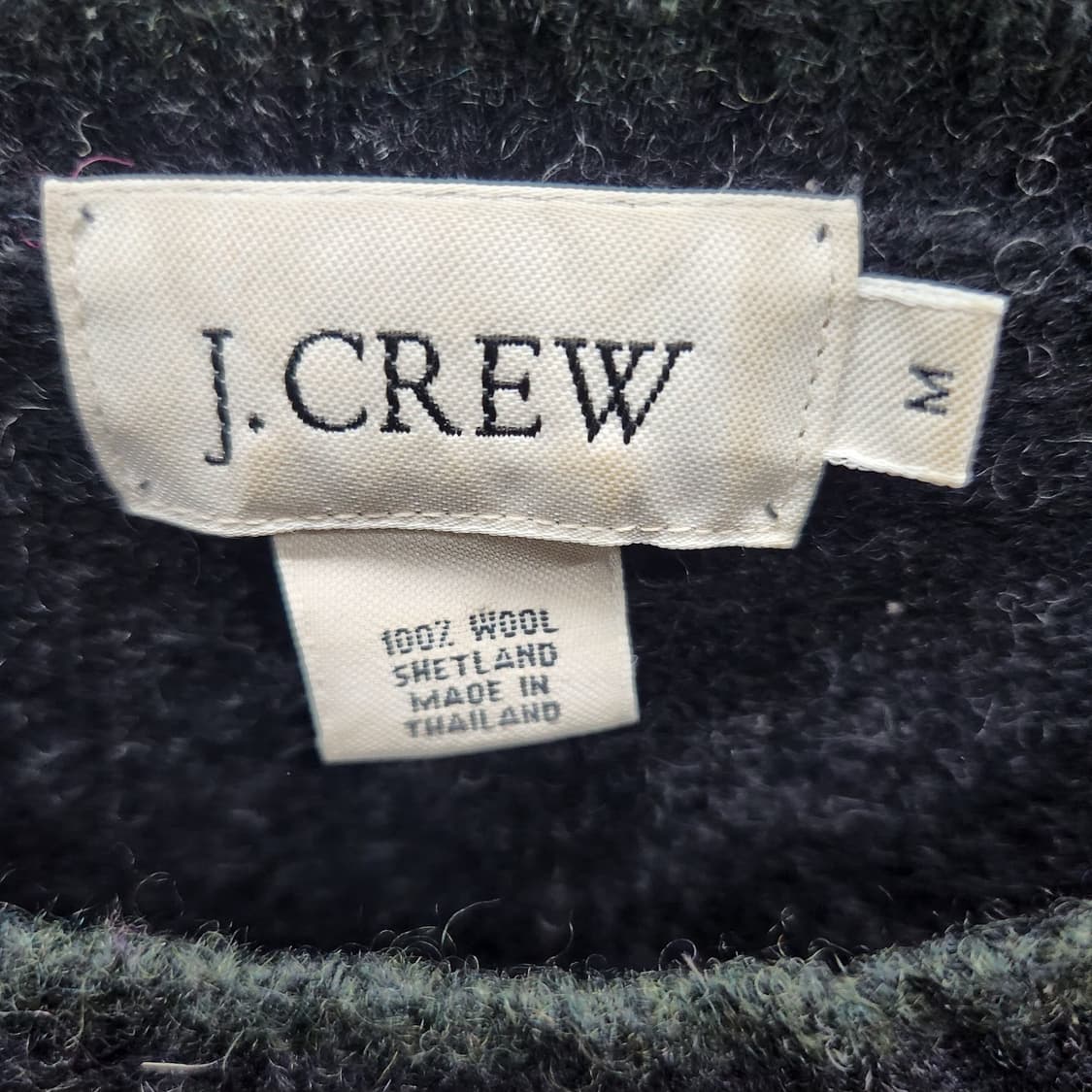 제이크루 센터 스트라이프 울 빈티지 니트 M(L) 상품이미지4