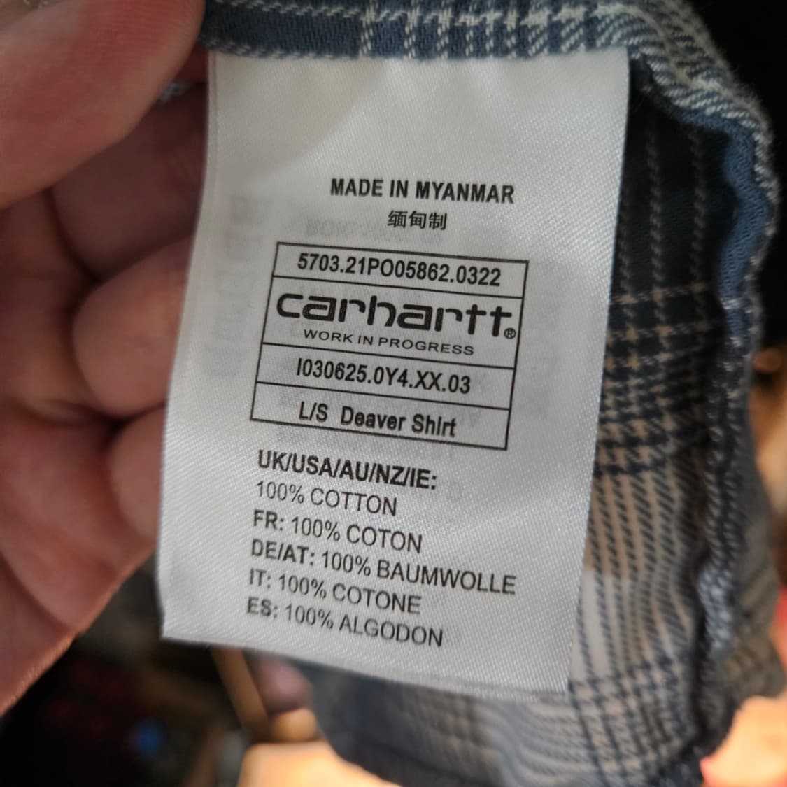 칼하트 디버셔츠 XL 상품이미지5