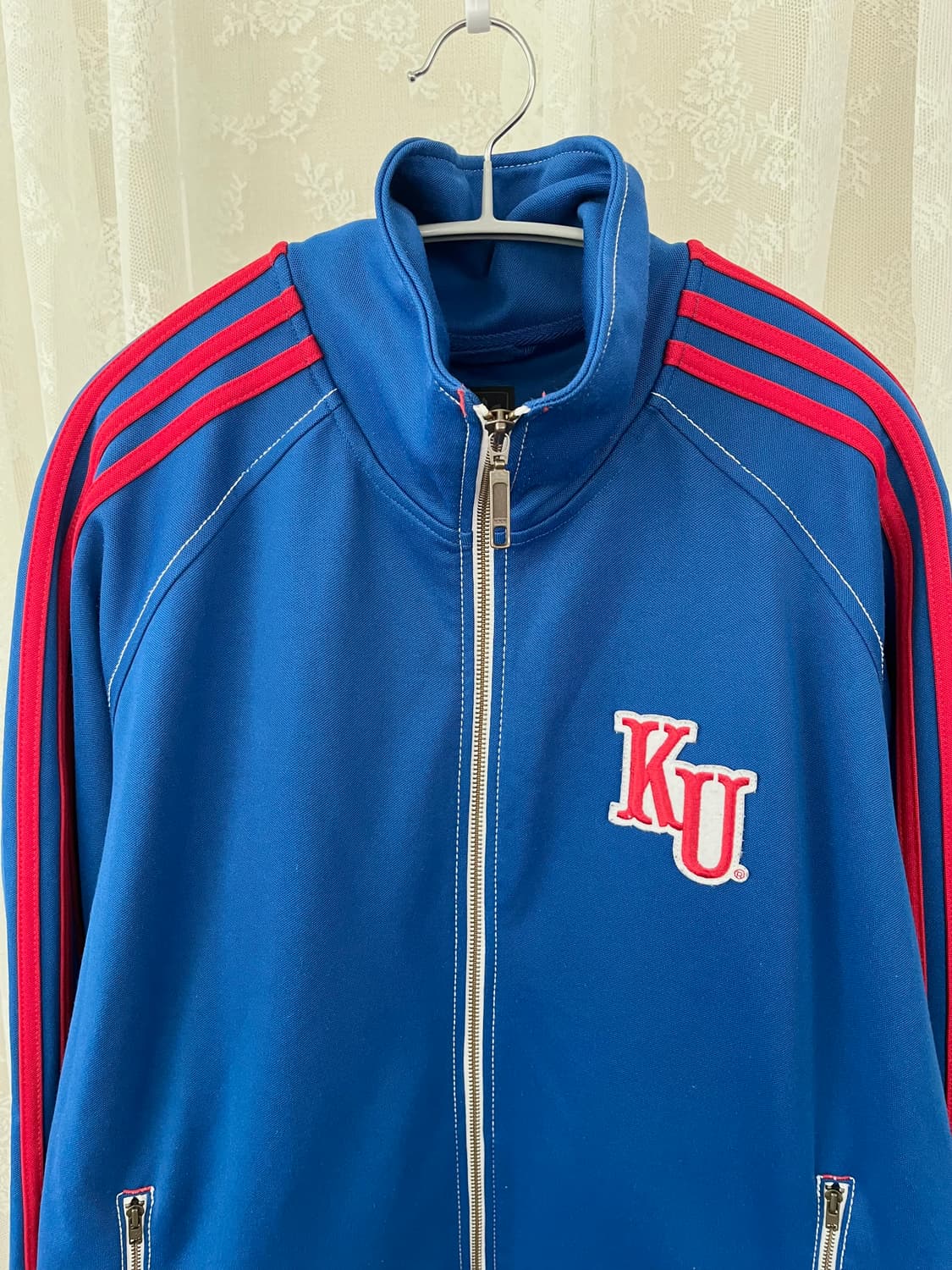 아디다스 캔자스 져지 kansas 블루 트랙탑 상품이미지2