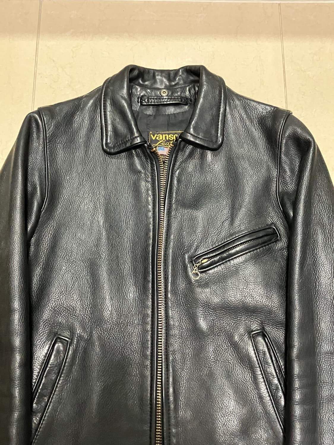 Vanson 레더 자켓 상품이미지1