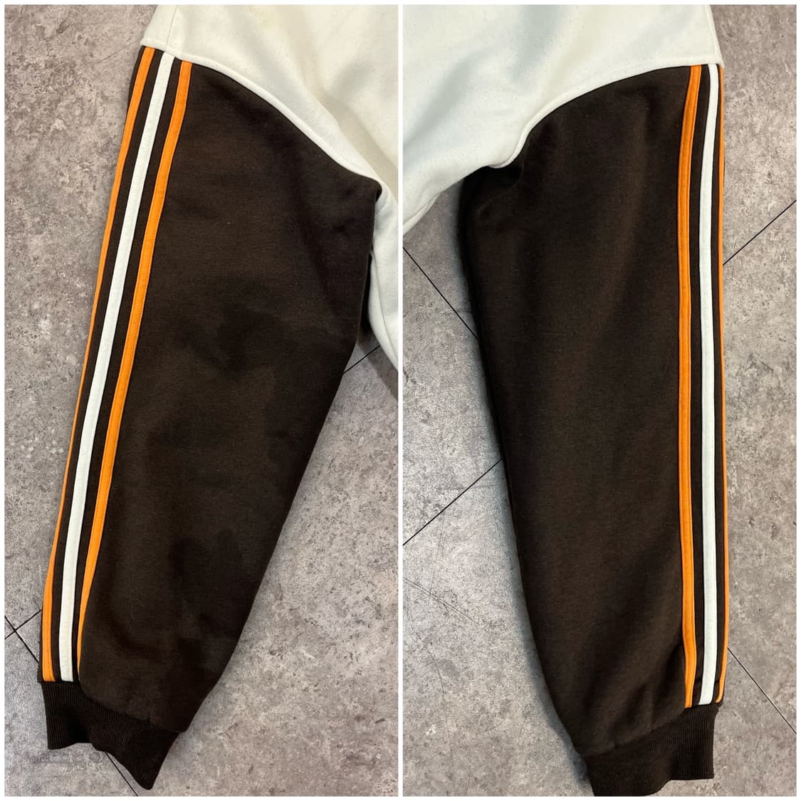 아디다스 오리지널 바시티 자켓 브라운 L #csz2677 상품이미지7