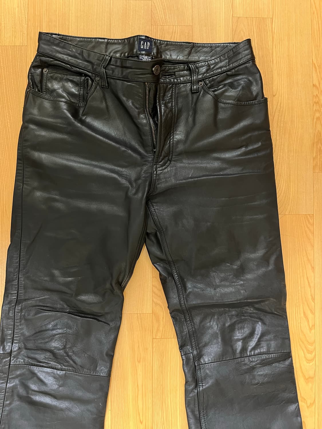Gap 빈티지 레더 팬츠 상품이미지2