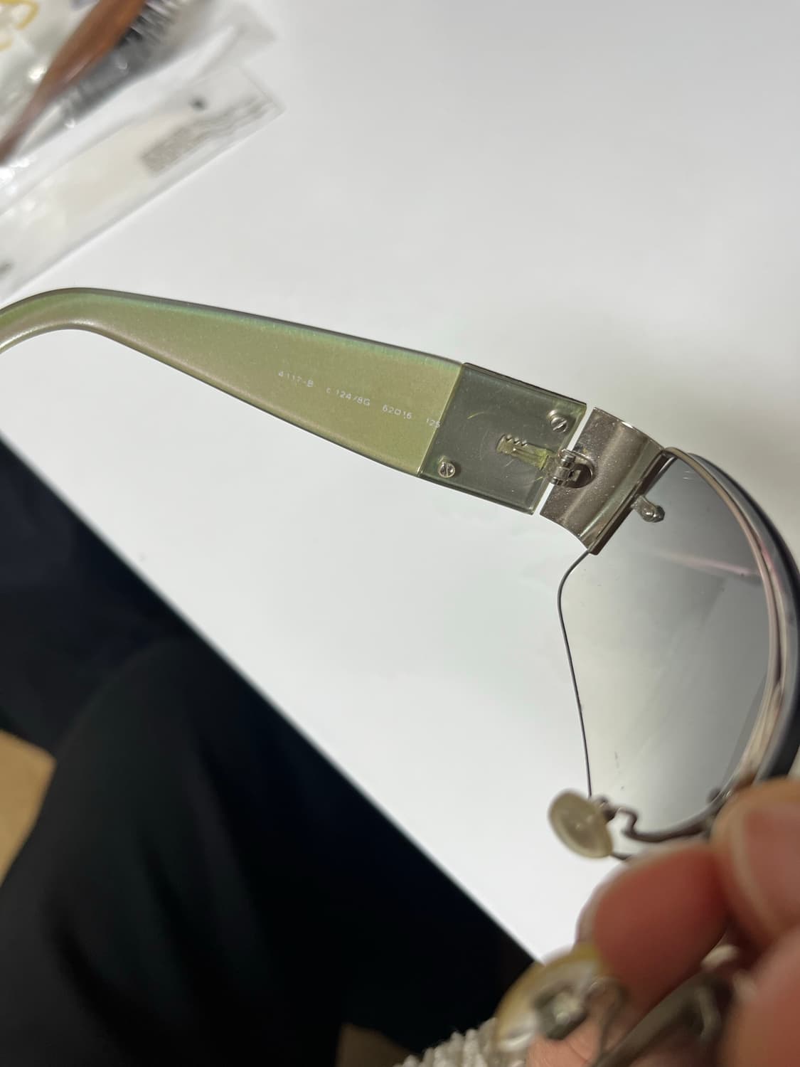 샤넬 빈티지 큐빅 선글라스 상품이미지10