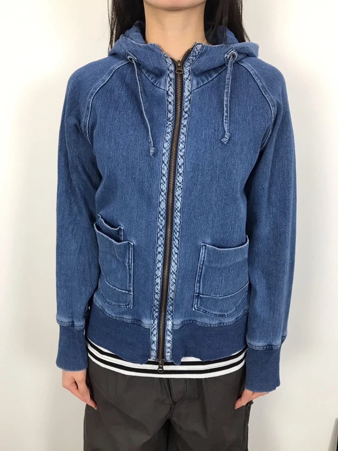 Westwood Outfitters Denim Zip Hoodie 상품이미지2