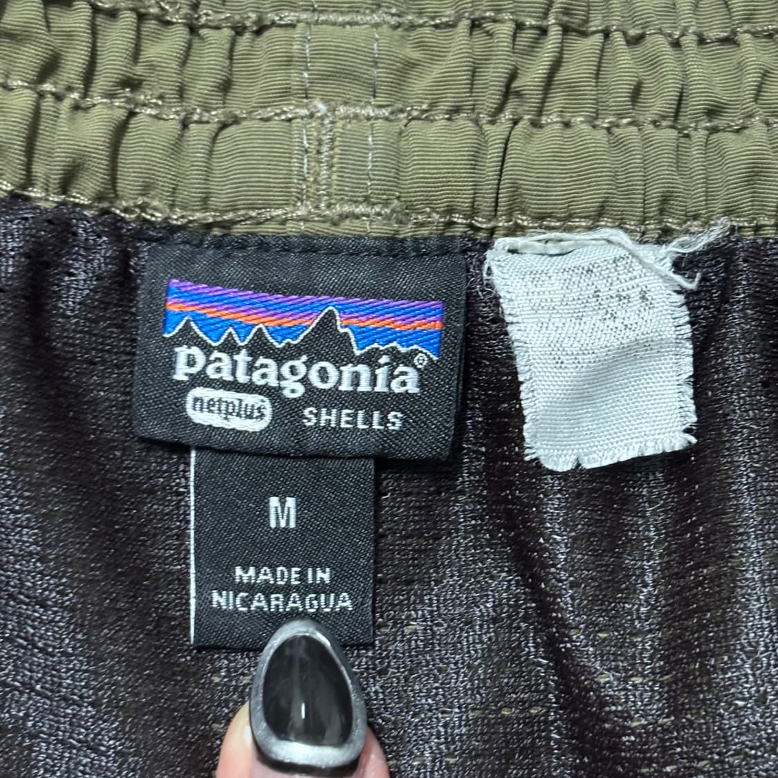 Patagonia 파타고니아 7인치 쇼츠 카키 상품이미지3
