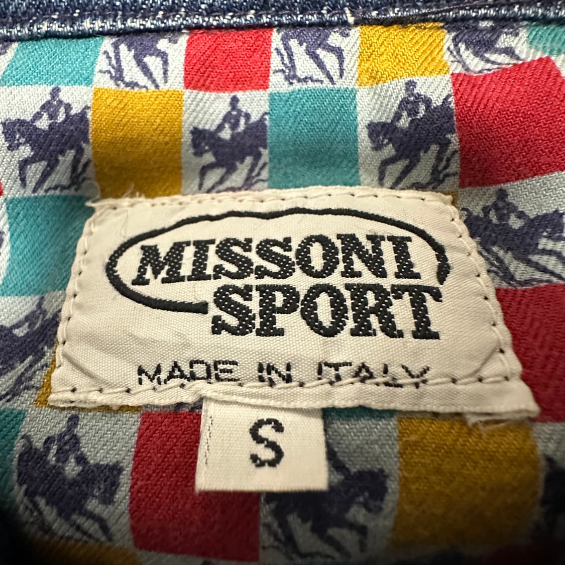 MISSONI sport italy made denim jacket 상품이미지4