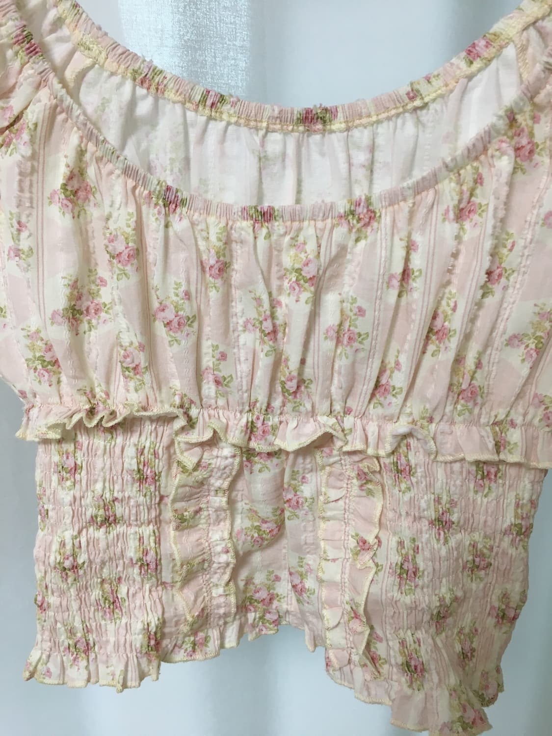 flower lace tank top 상품이미지7