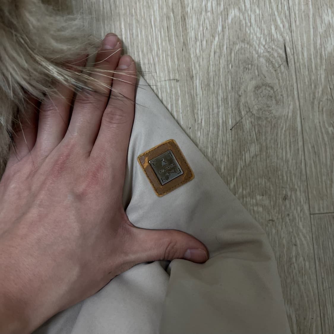 네파 여성 덕다운 퍼후드 롱패딩 L/100  상품이미지4