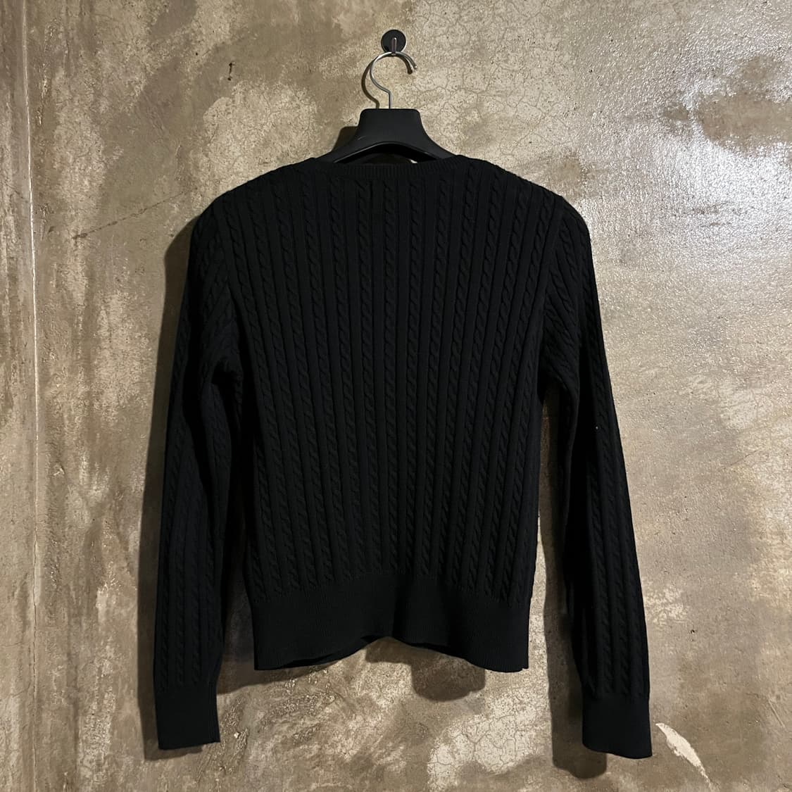 폴로랄프로렌 케이블 니트 가디건 블랙 상품이미지7