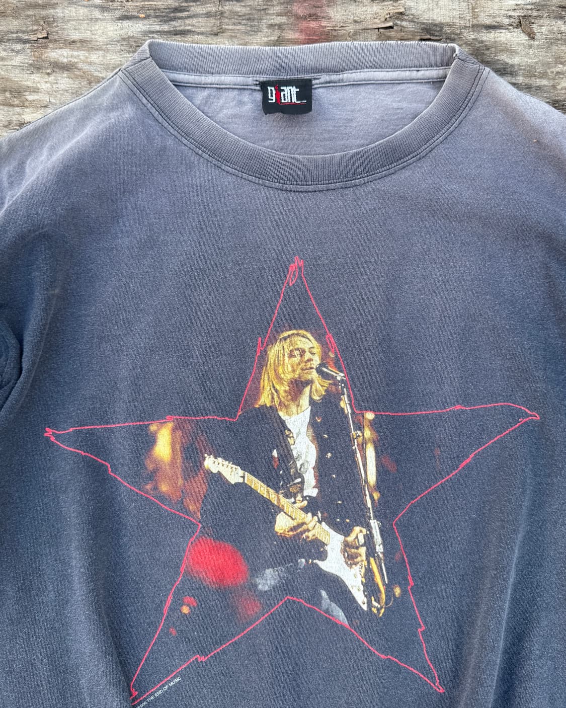 빈티지 커트코베인 1996 페이딩 티셔츠 상품이미지3