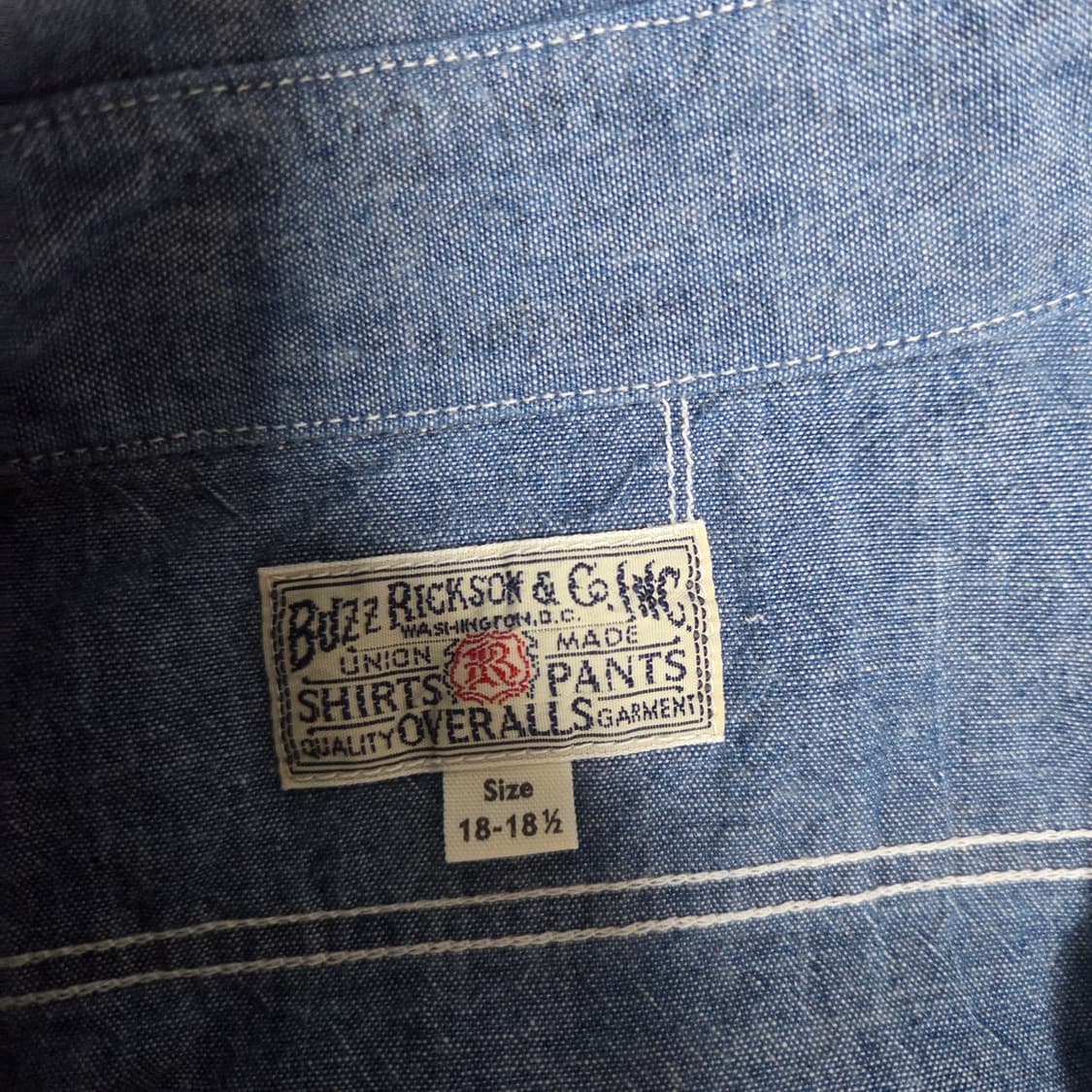 버즈릭슨 샴브레이 셔츠 2XL 상품이미지2