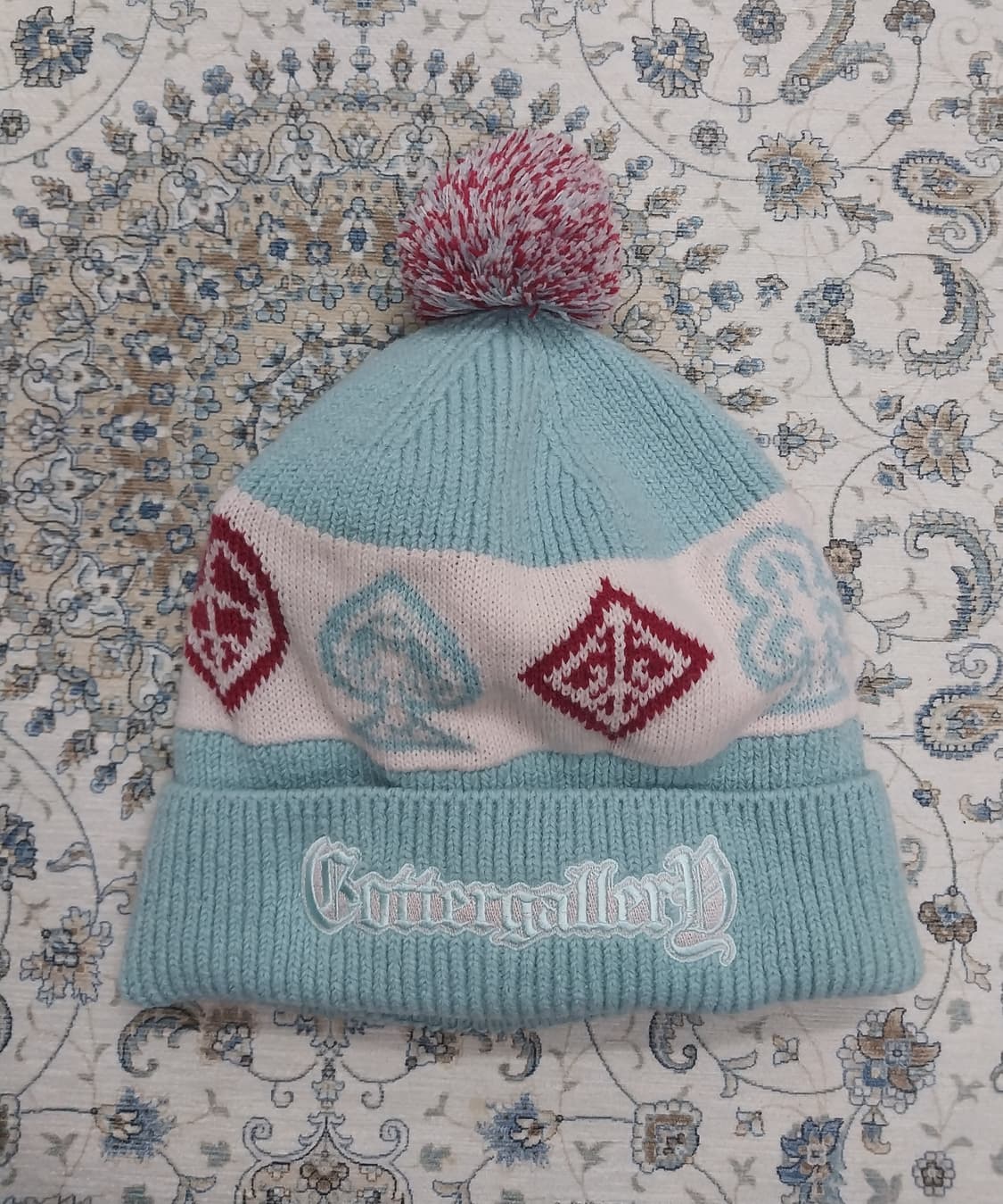 (새상품) Gotter Gallery 털모자 폼폼 비니 상품이미지1