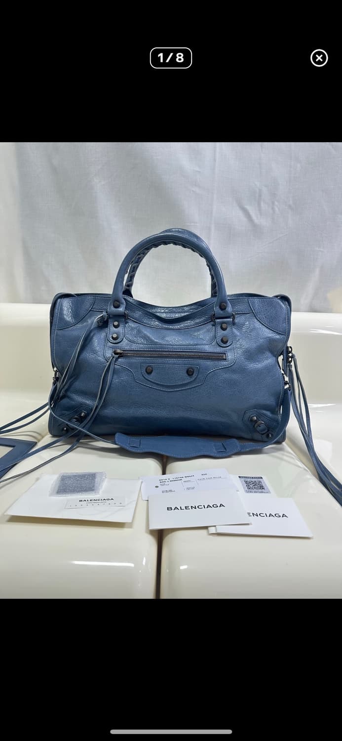 발렌시아가 시티 모터백 미디 상품이미지1