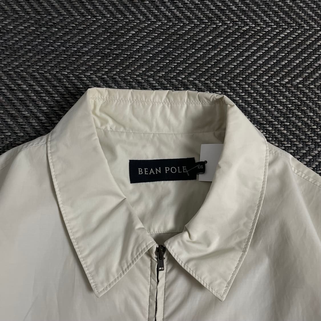 빈폴 자수로고 미니멀 폴리쉘 스윙톱 자켓 o 3087 상품이미지4