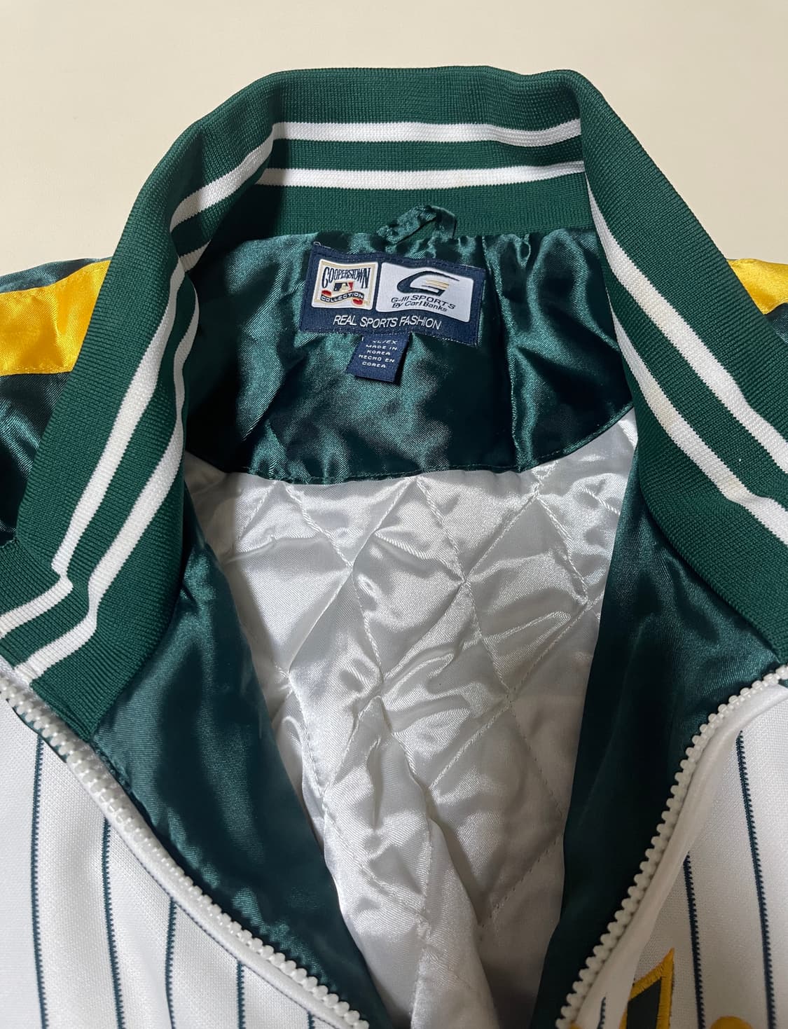 G-III sports 오클랜드 애슬레틱스 야구 점퍼 XL 상품이미지3