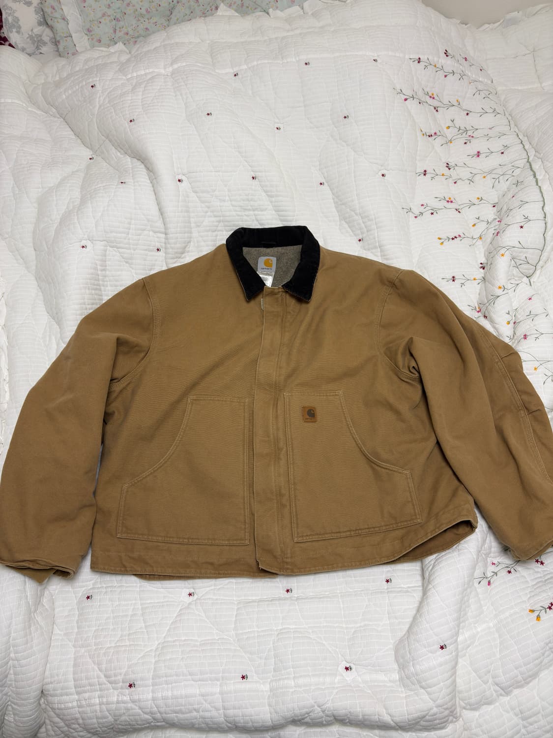 칼하트 디트로이트 빈티지자켓 후리스 안감 J164 CML 2XL(110) 상품이미지1