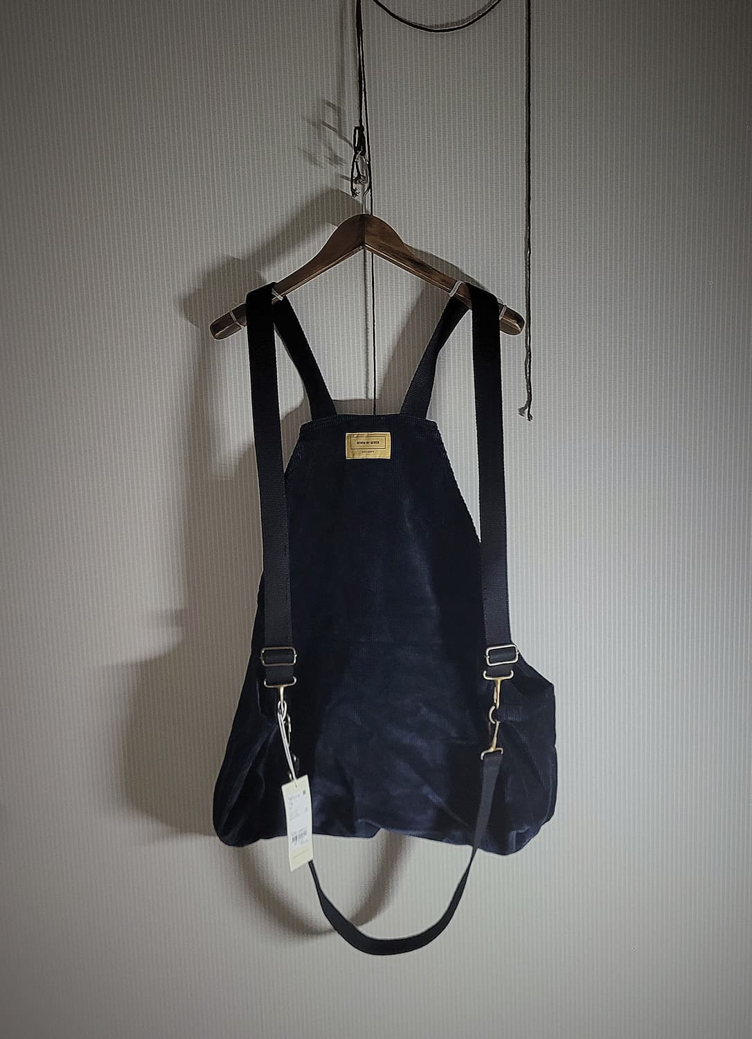 세븐 바이 세븐 코듀로이 지퍼리스 백팩 상품이미지6