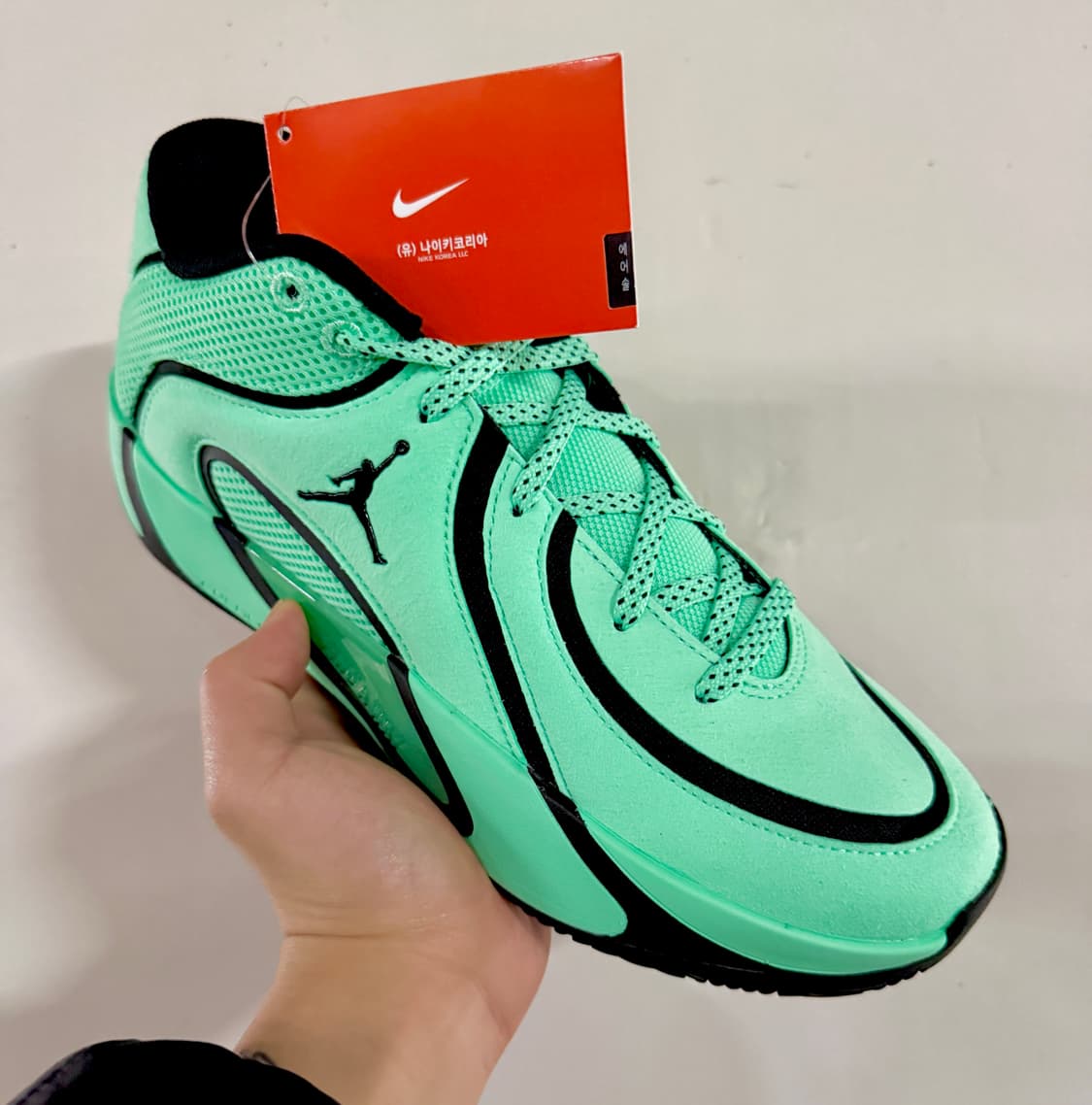 (265,270,275)(새상품)나이키 농구화 조던 테이텀 4 민트 블랙 상품이미지2