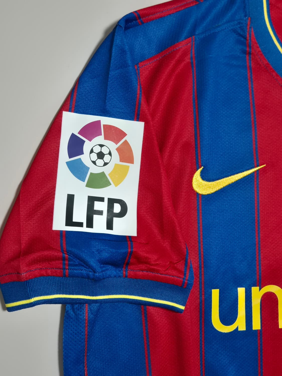 09-10 바르샤 홈 즐라탄 이브라히모비치 유니폼 L 레플리카 상품이미지5