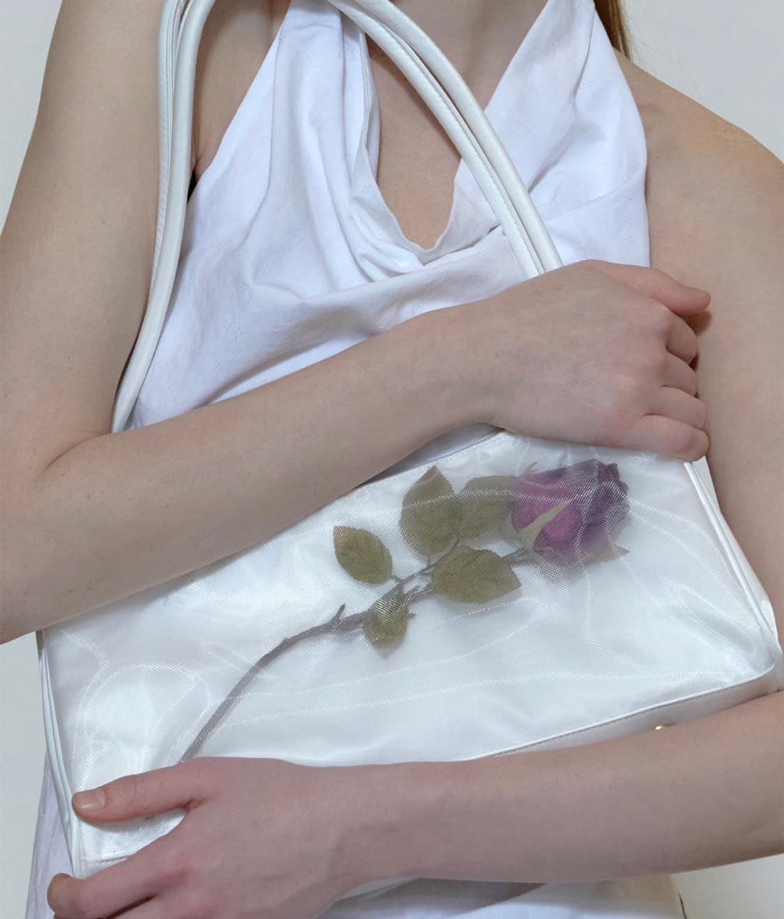 Sculptor keepsake mesh bag 장미백 히메갸루 방꾸템 상품이미지2