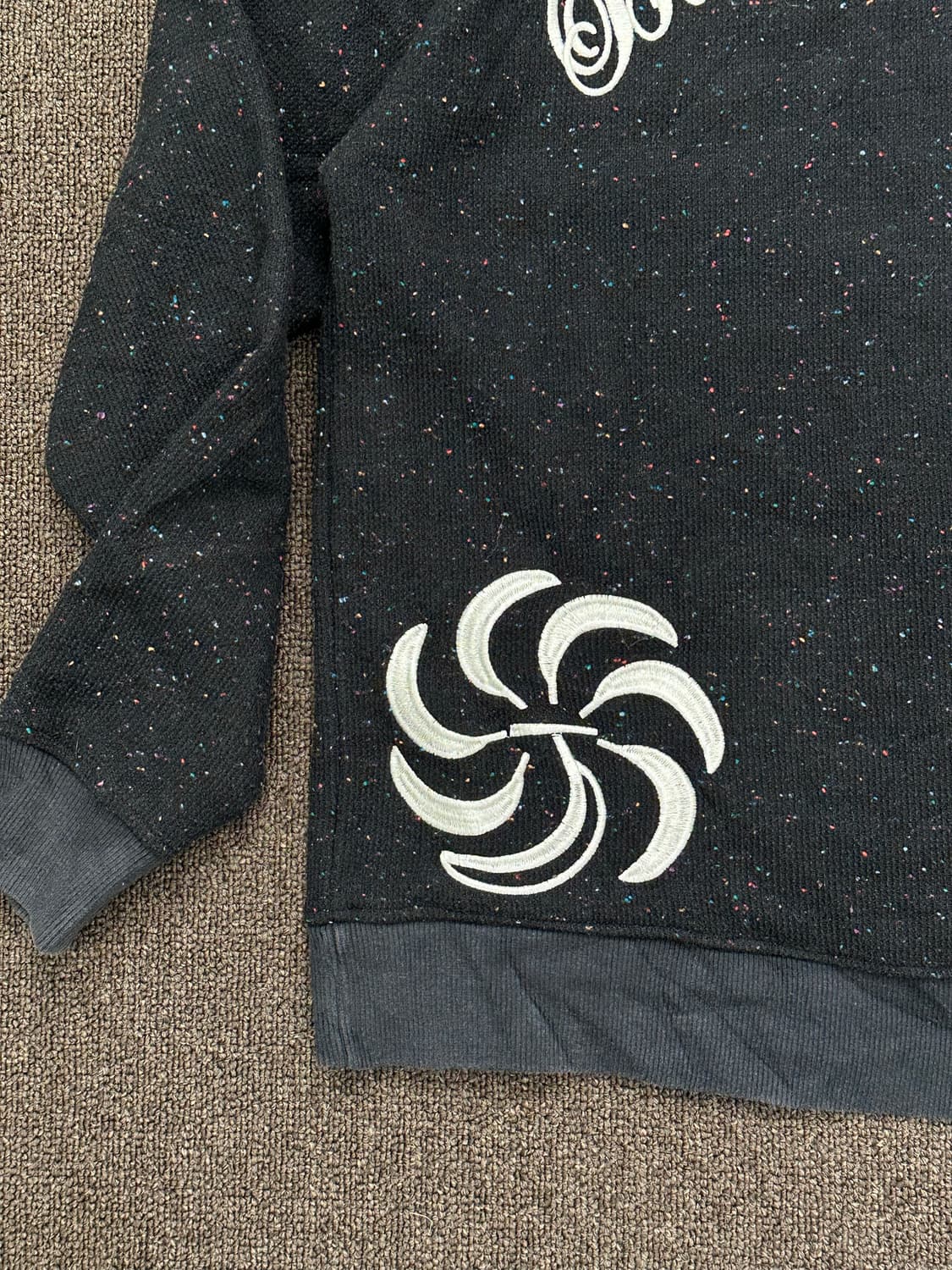 M)Banana Seven 빈티지 도네갈 플리스 후디 상품이미지10