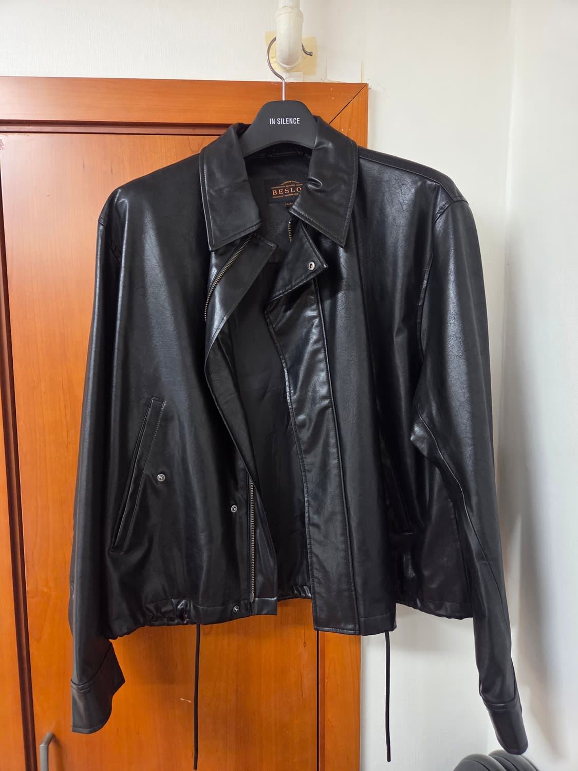 비슬로우 mk3 가죽 자켓 블랙 상품이미지1