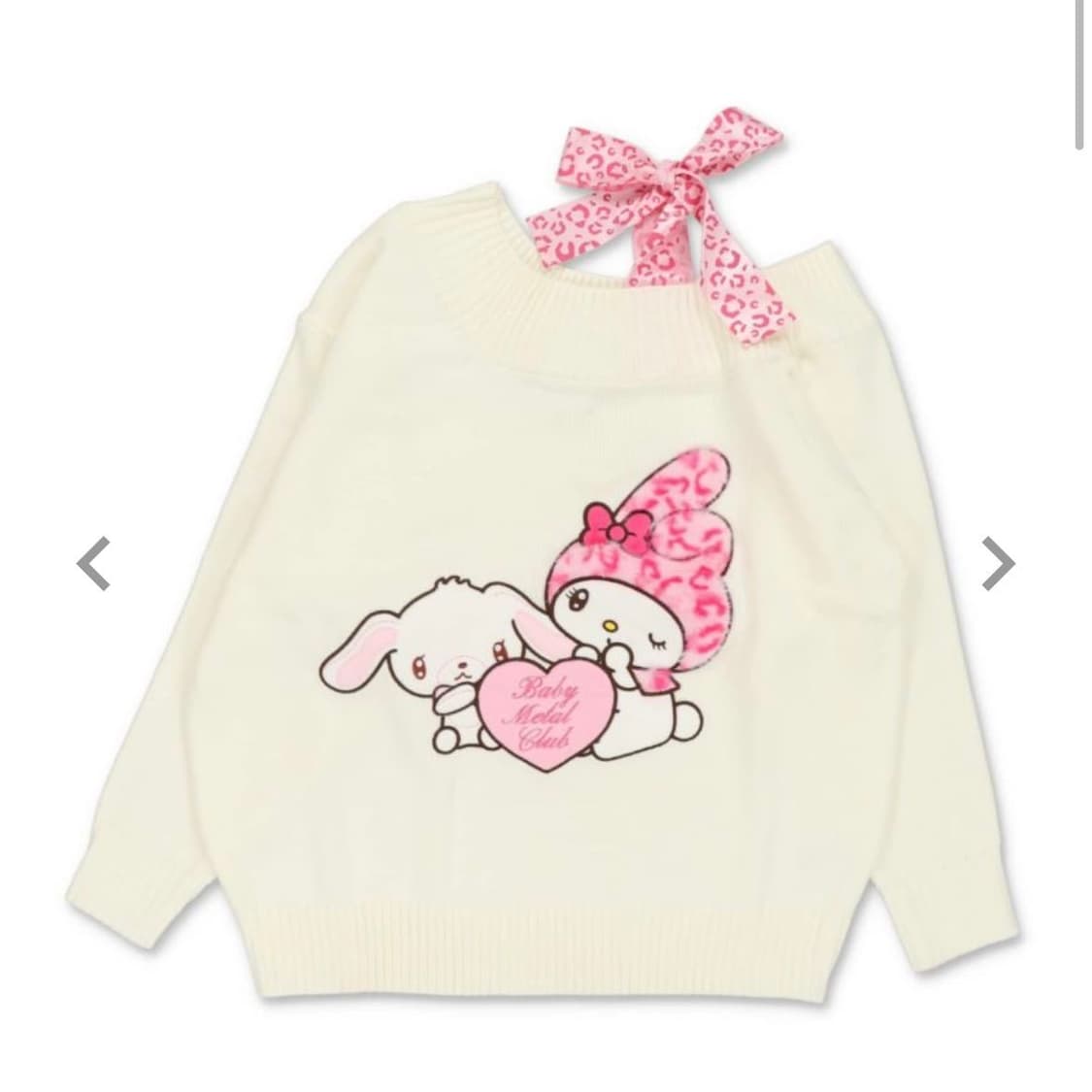 (구함) spinns 스핀즈 베메클 마이멜로디 슈가바니즈 오프숄더 상품이미지1