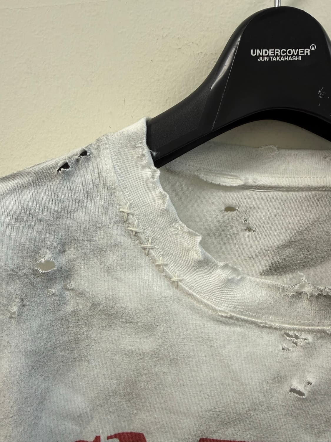 Distressed vintage washeing 반팔티 상품이미지2