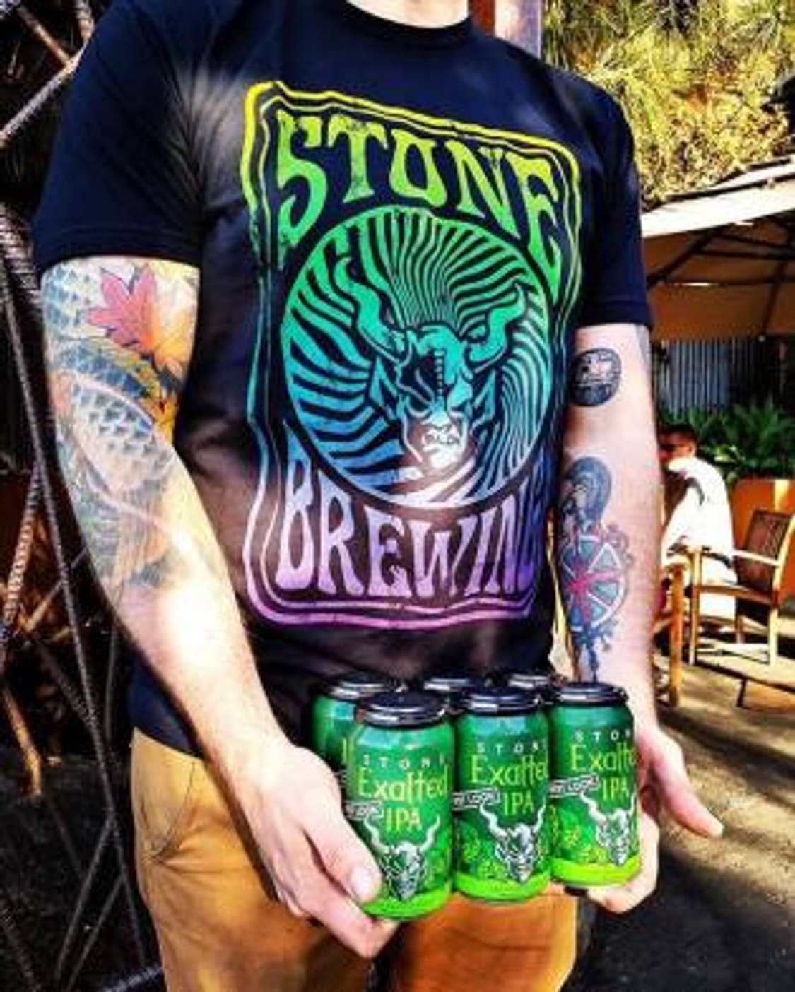 USA 스톤브루잉 맥주 공식 라이센스 네온컬러 빈티지 반팔 티셔츠 (L) 상품이미지8