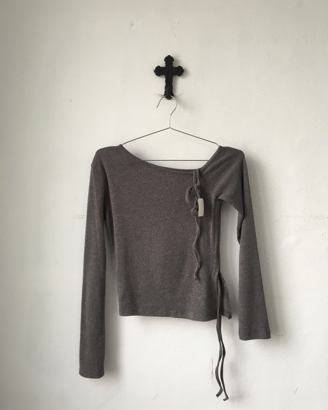 Ribbon point ribbed knit 상품이미지2