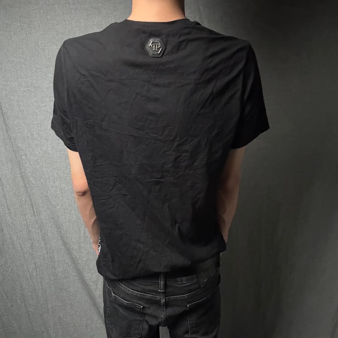 필립플레인 스컬 반팔 티셔츠 블랙 상품이미지2