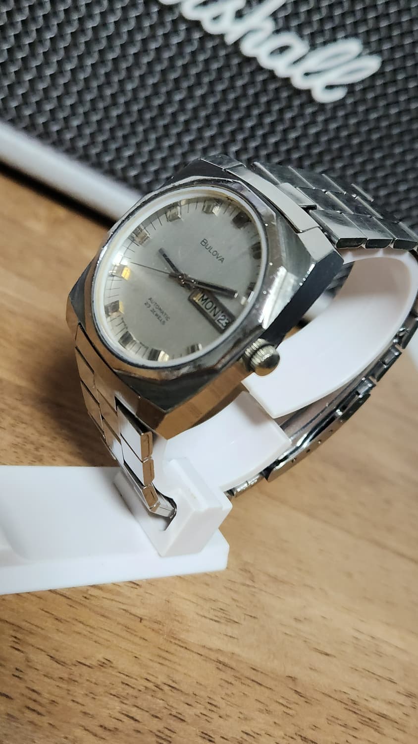 # 부로바 bulova 빈티지 옥타곤 오토매틱 남성 명품시계 급처 상품이미지2