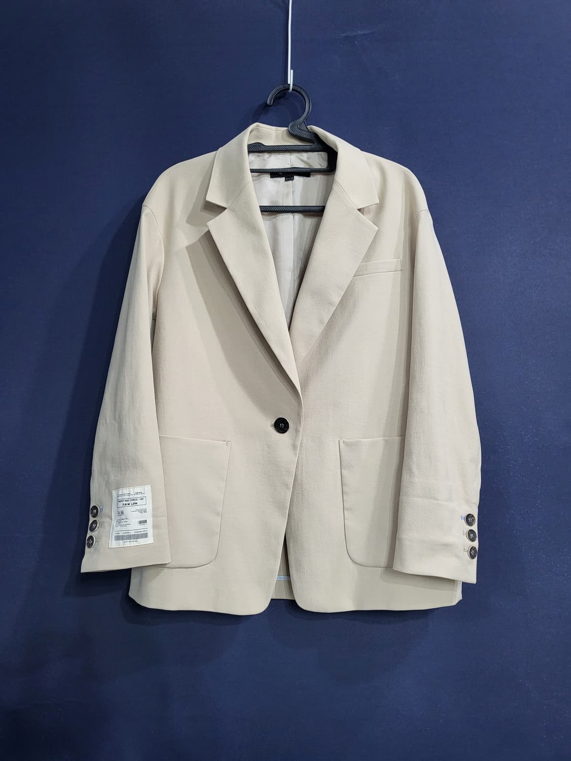 나이스클랍 싱글 블레이저 오버핏 자켓 상품이미지1