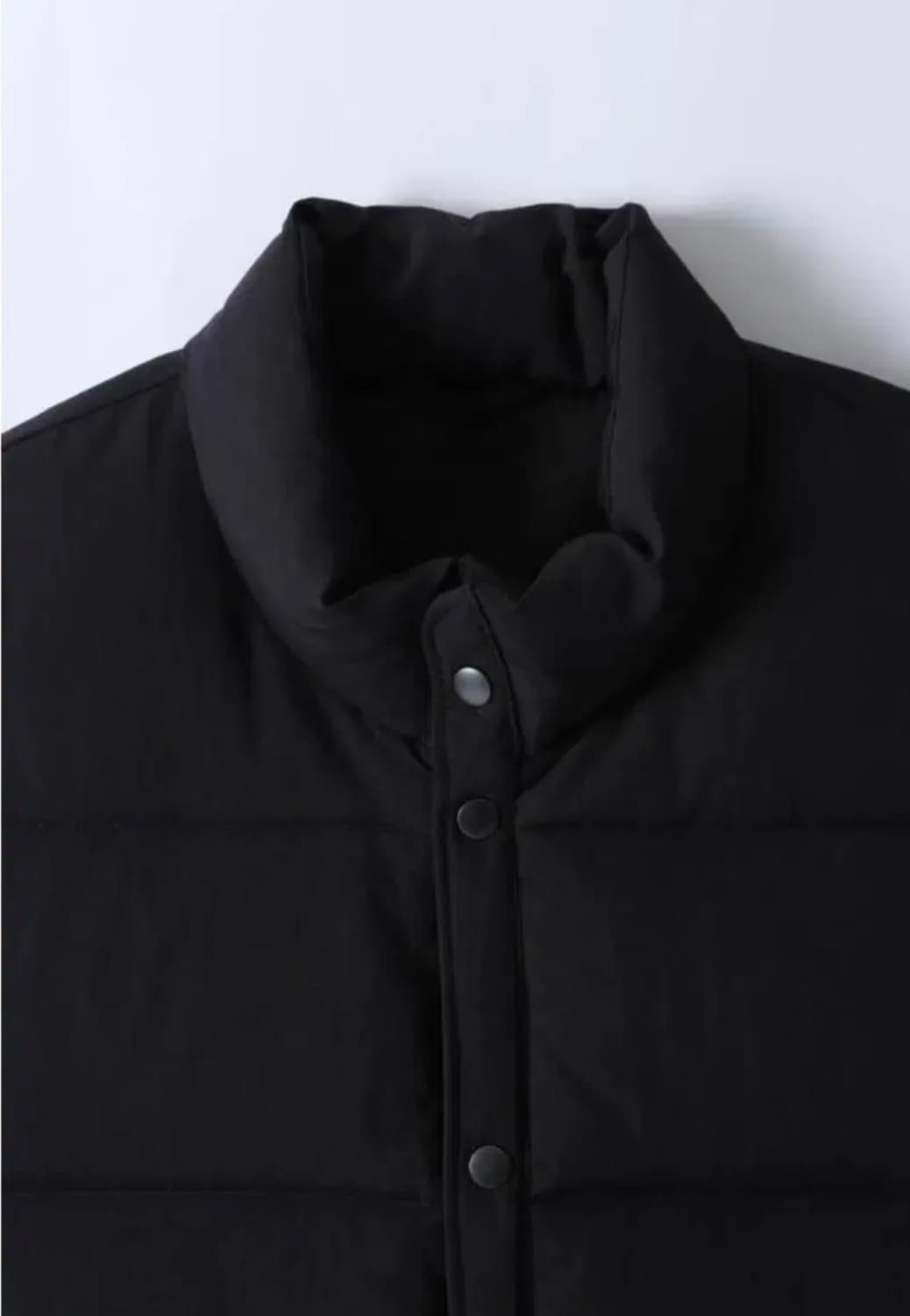 [2] 아워셀브스 X 우드비 덕다운 베스트 블랙 상품이미지5