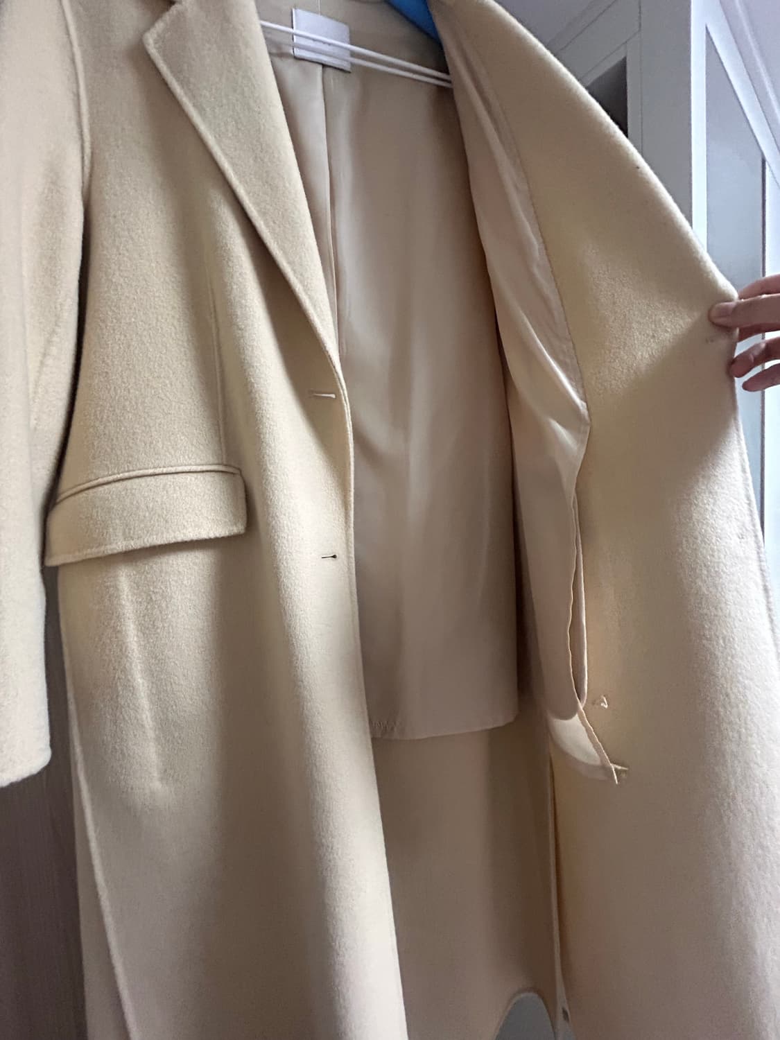 LIST 아이보리 코트 상품이미지3