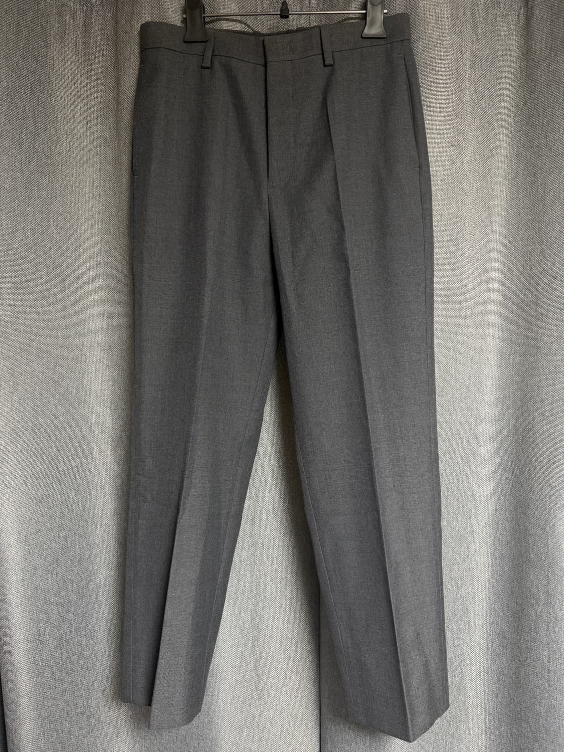 포터리 울 테이퍼드 팬츠 미드그레이 1 상품이미지1