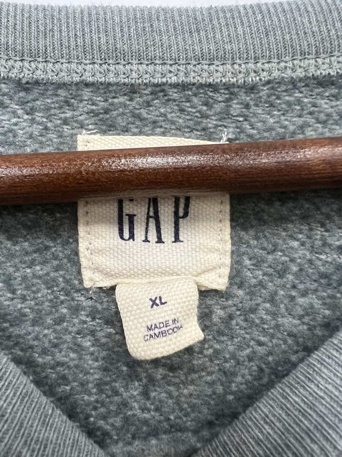 GAP 그레이 맨투맨 상품이미지2