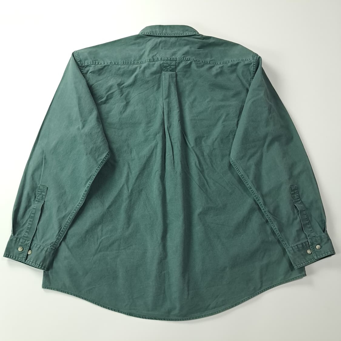 CK502 XL 엘엘빈 00s 틸그린 워크 셔츠 남방 상품이미지6