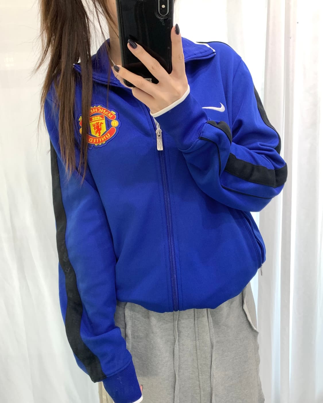 Nike 나이키 맨체스터 유나이티드 블루 트랙탑 상품이미지1