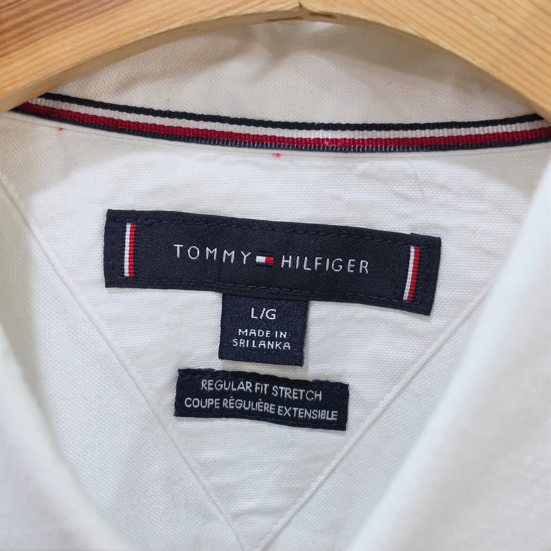 타미힐피거 화이트 셔츠- L 상품이미지9